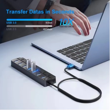 HUB 4 PUERTOS USB 3.0 HUB008